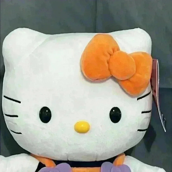 Hello Kitty Halloween Side Stepper Orange Pumpkin new - Picture 3 of 8